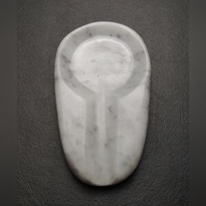 French Marble Kitchen Spoon Rest Utensil Rest